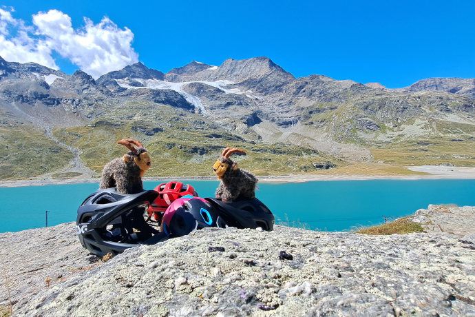 Bergpanorama am Lago Bianco (Foto: © Patrick Dreher, Graubünden Ferien) Bergpanorama am Lago Bianco