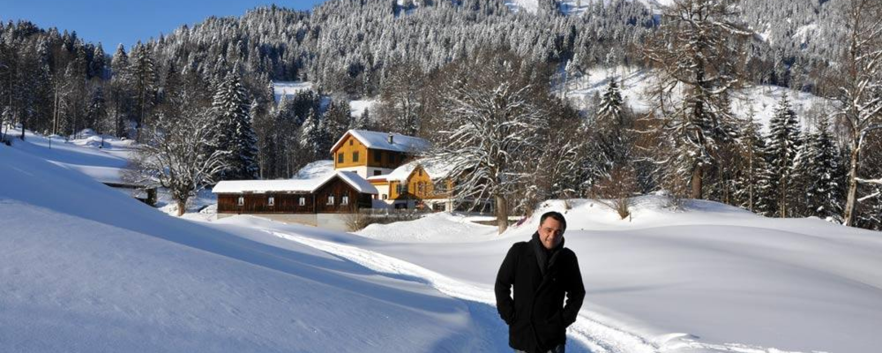 Kurze aber genussvolle Winterwanderung.