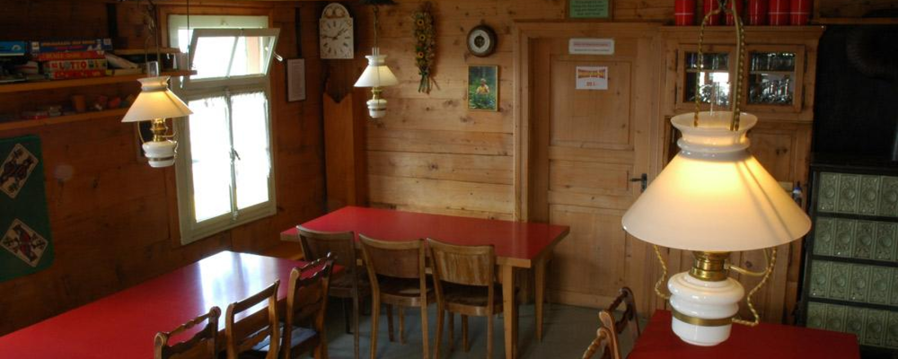 Gemütliche Stube in der Schesaplanahütte