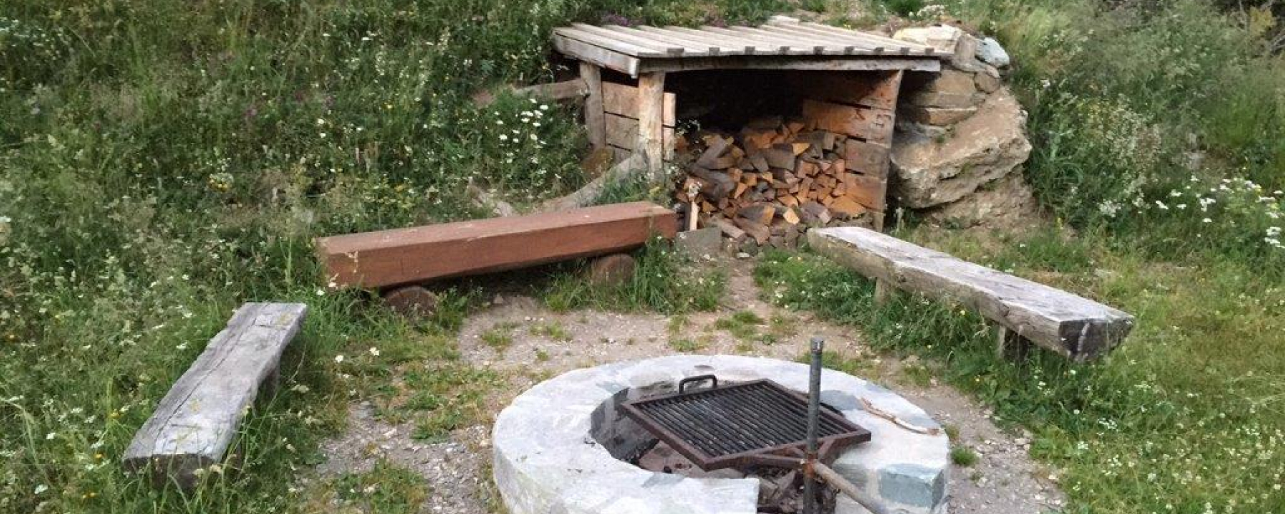 Feuerstelle Peil; Foto: Remo Tönz