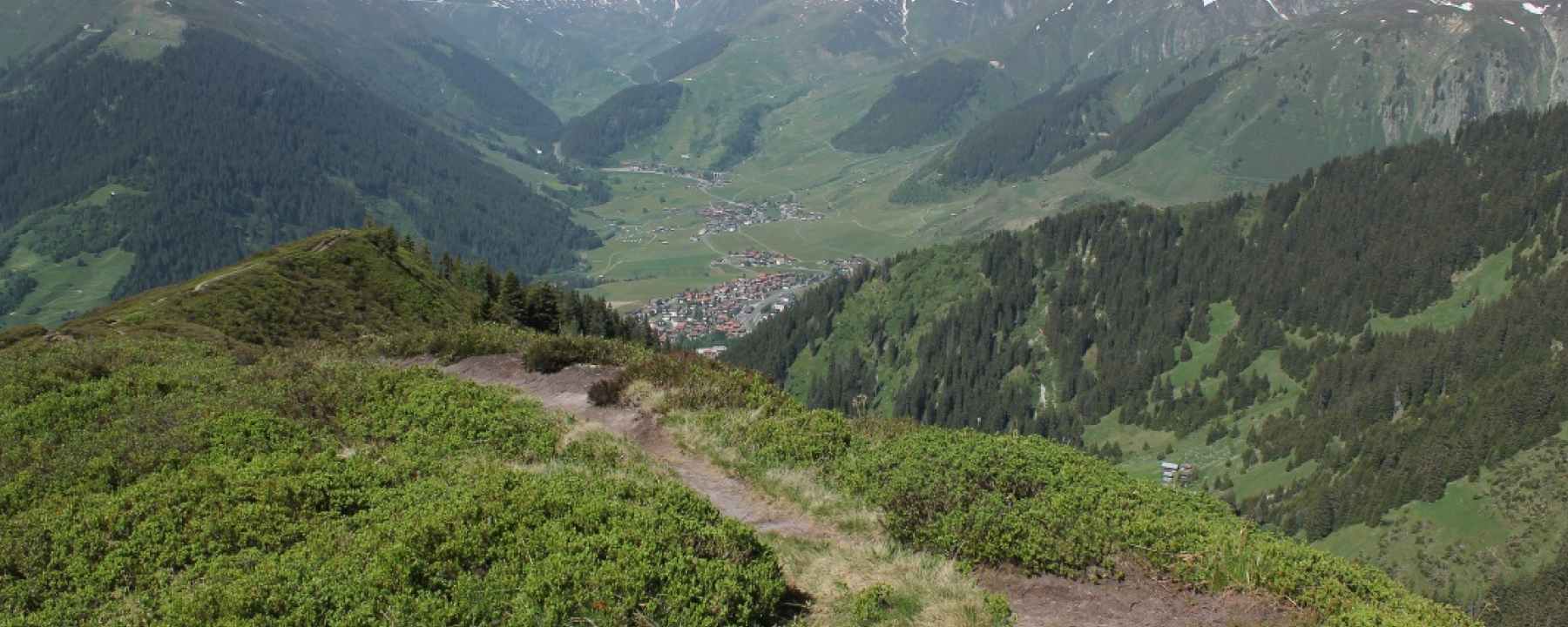 Blick gegen Westen