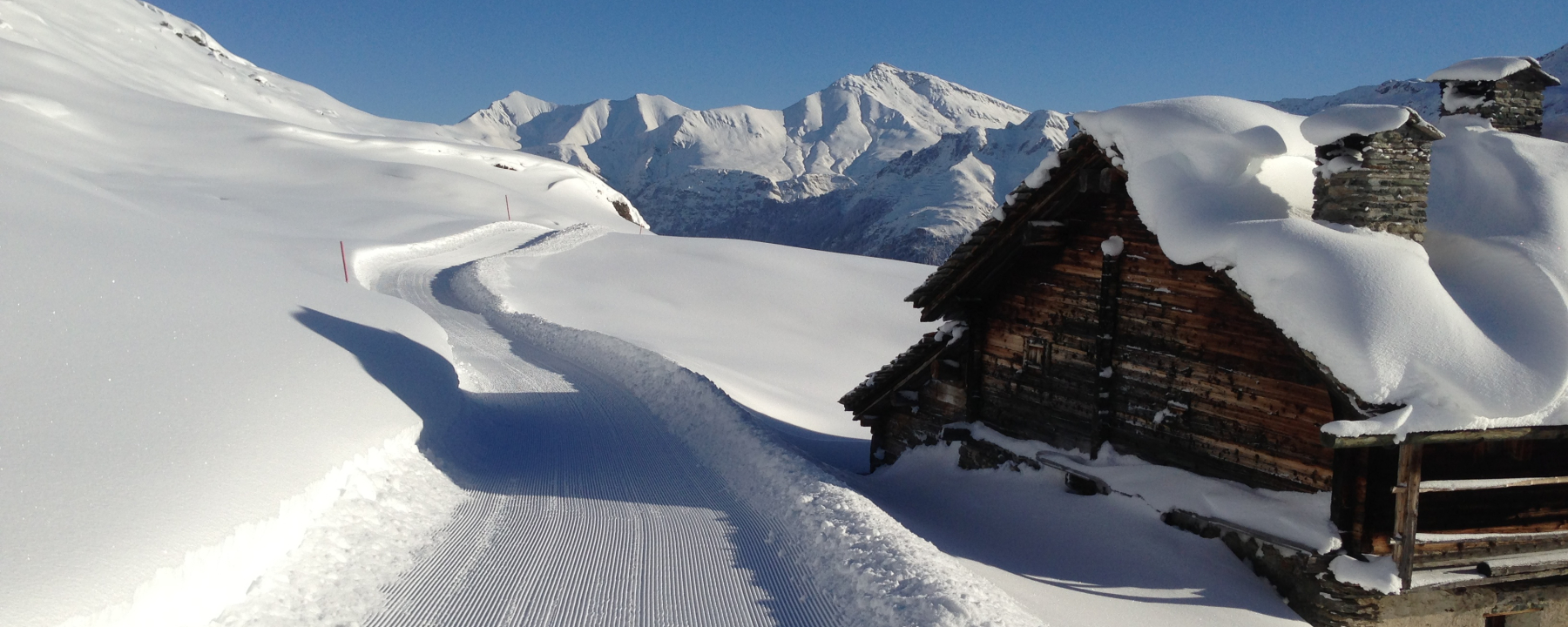 Panoramaweg im Winter; Foto: Fritz Tönz