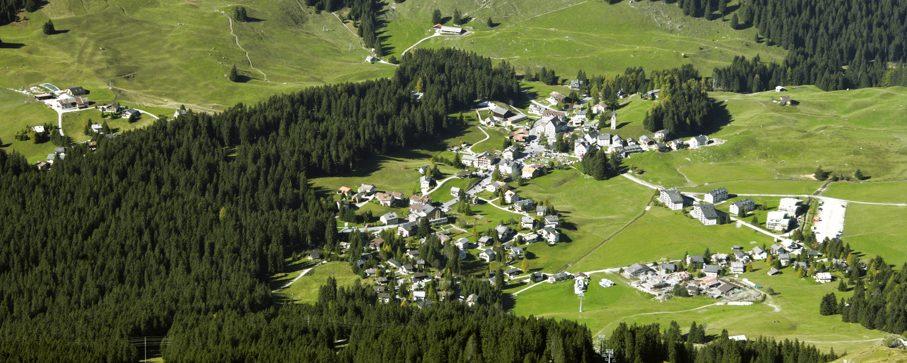 Blick über Parpan