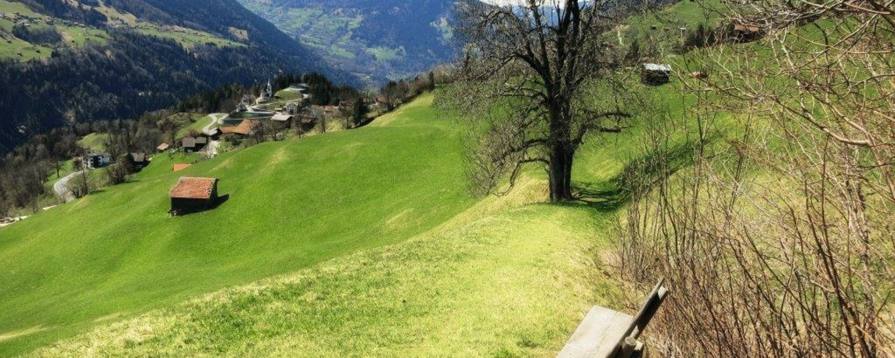 Aussicht auf Lüen
