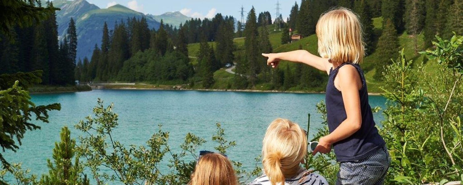Aussicht am Stausee