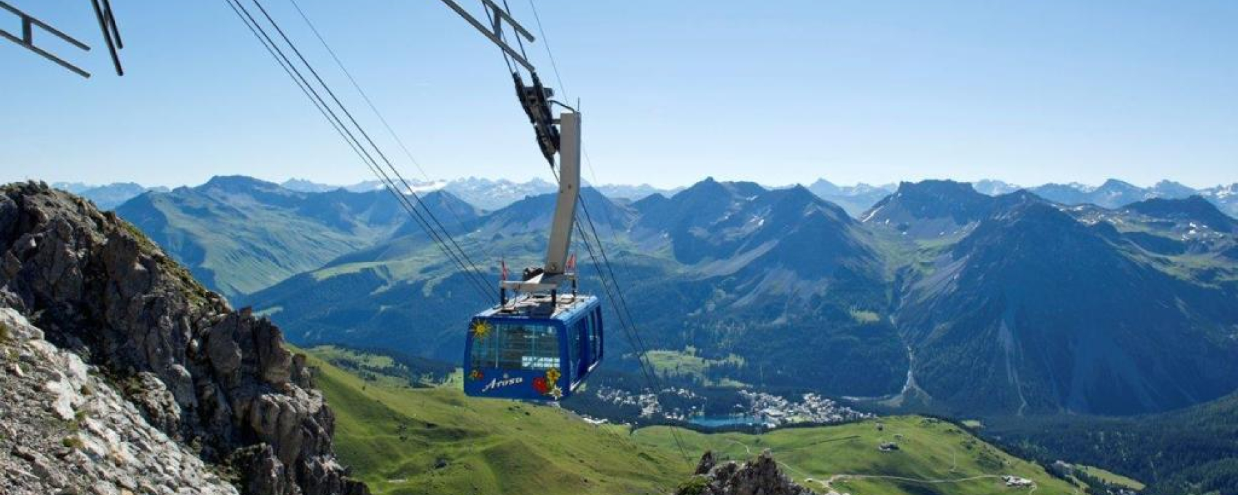 Speichersee vom Weisshorngipfel