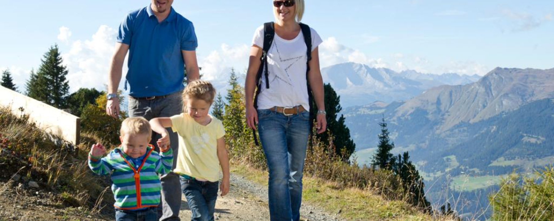 Eine leichte Wanderung für die ganze Familie
