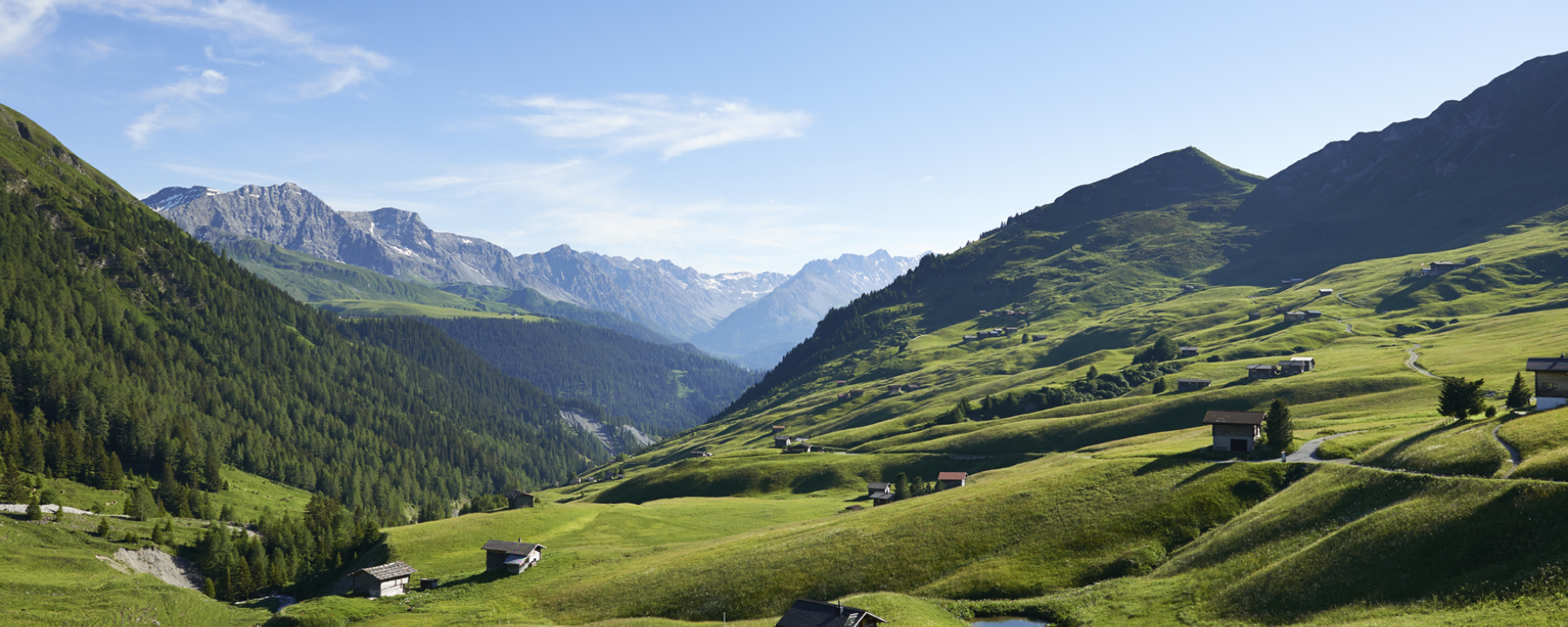 Aussicht vom Berggasthaus Strassberg