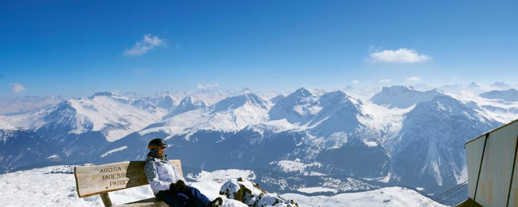 Weisshorngipfel im Winter