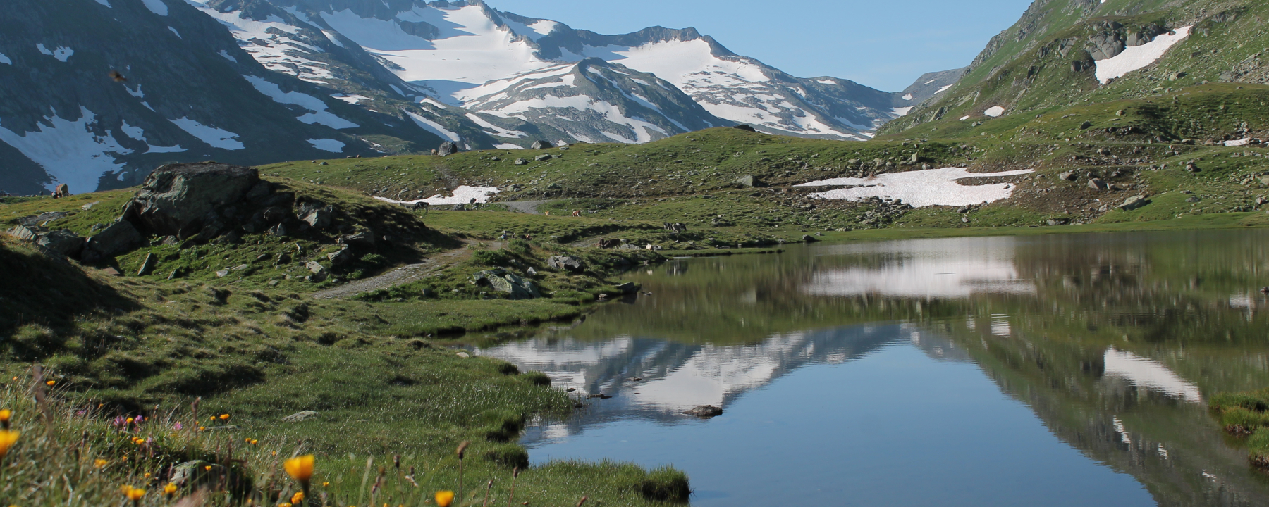 Lai Urlaun gegen Süden mit Piz Borel