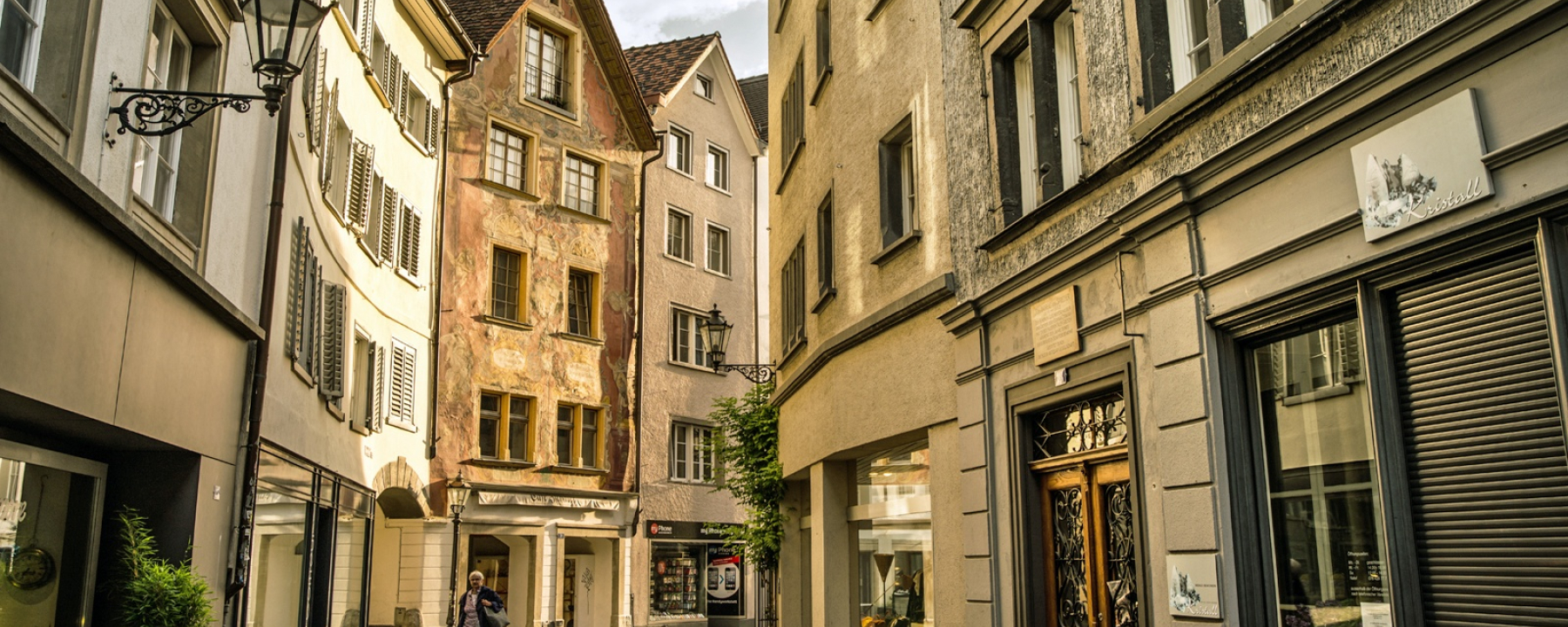 Obere Gasse mit Haus Zschaler