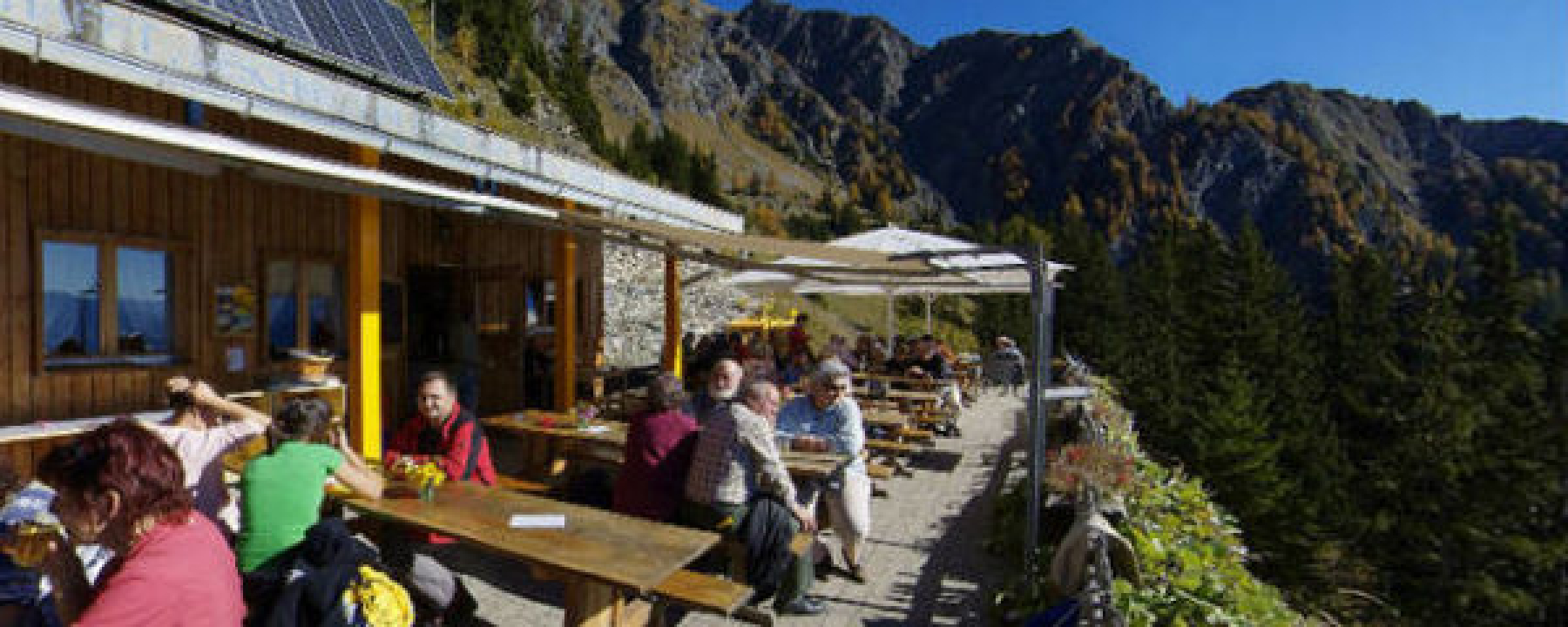 Bergstation und Restaurant der Älplibahn