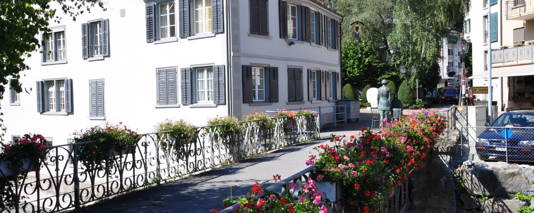 Mitten im Dörfchen Bad Ragaz