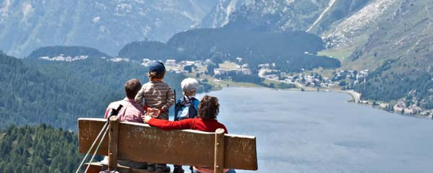 Aussicht auf Maloja