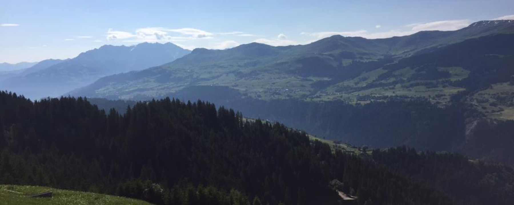 Aussicht nach Brigels