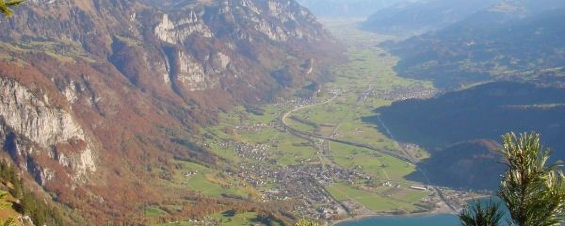 Tiefblick ins Seeztal