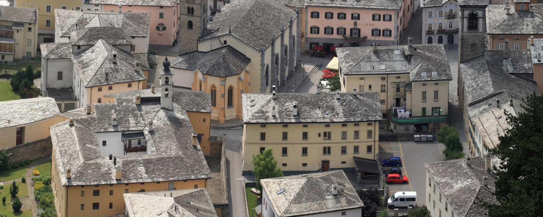 Vista su Poschiavo