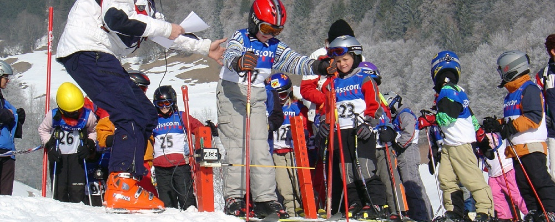 Kinderskirennen, Skilift Flensa in Seewis