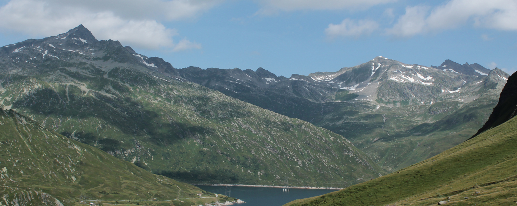 Lukmanierpass mit Stausee