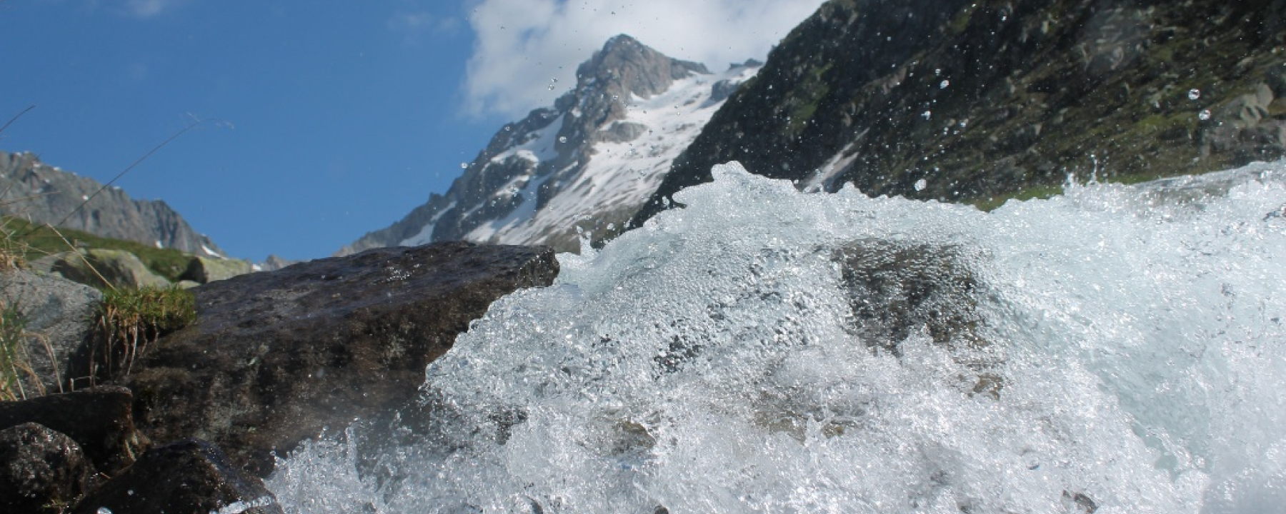 Mit Oberalpstock im Hintergrund