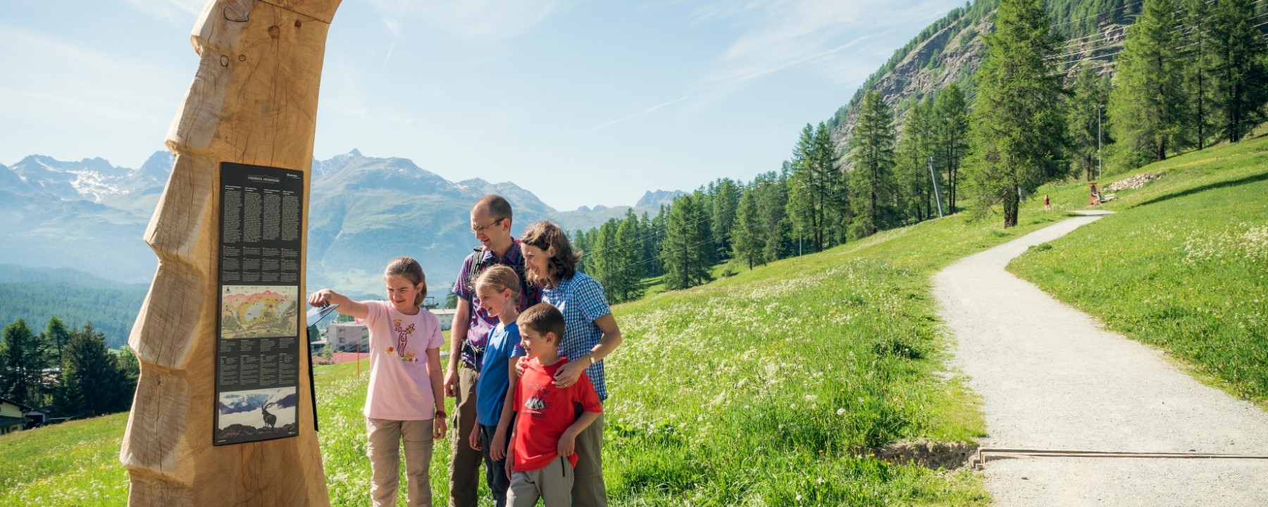 Steinbock-Promenade Pontresina