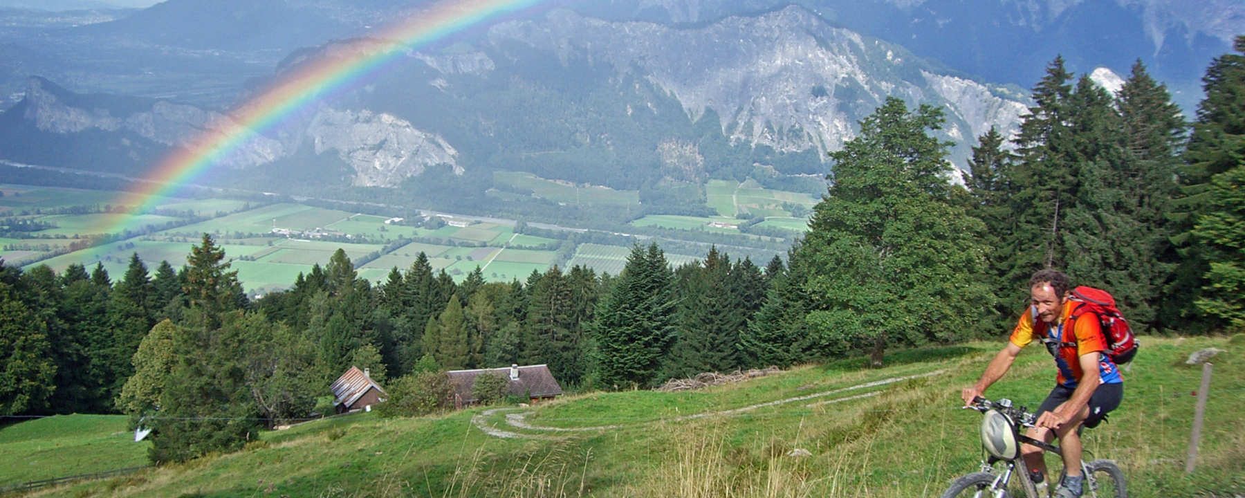 Beim Aufstieg in Richtung Pizol Pardiel