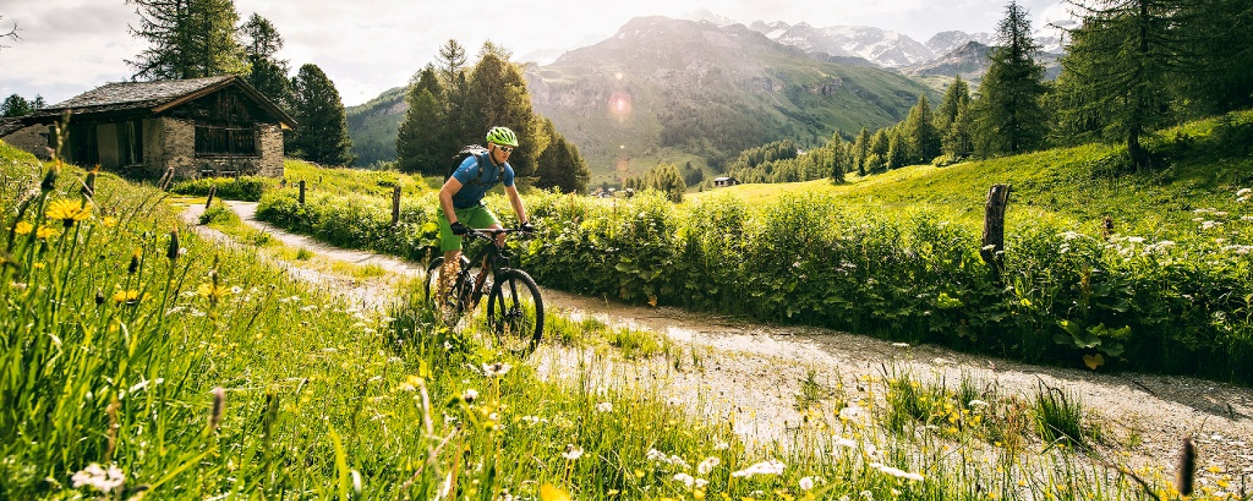 Mountainbike Sils, Val Fex