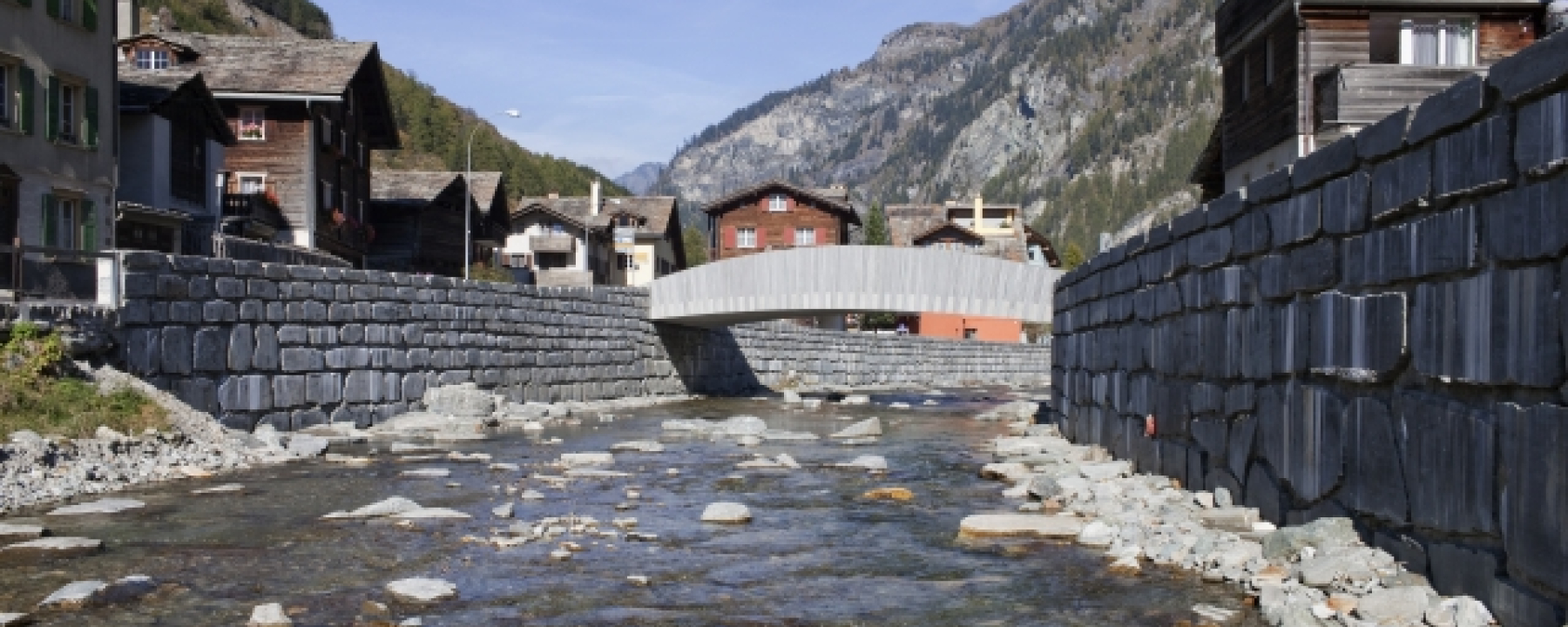 Dorfbrücke Vals; Foto: W. Dechau