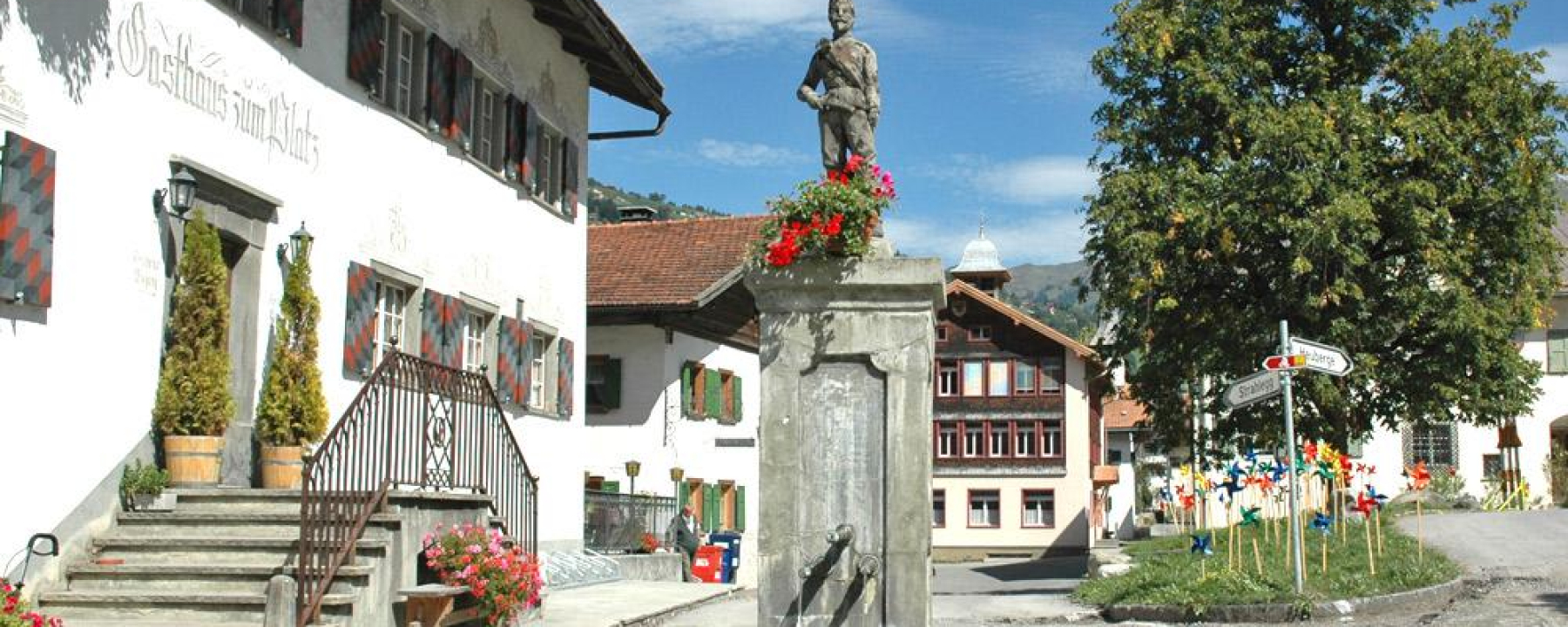 Dorfplatz Fideris