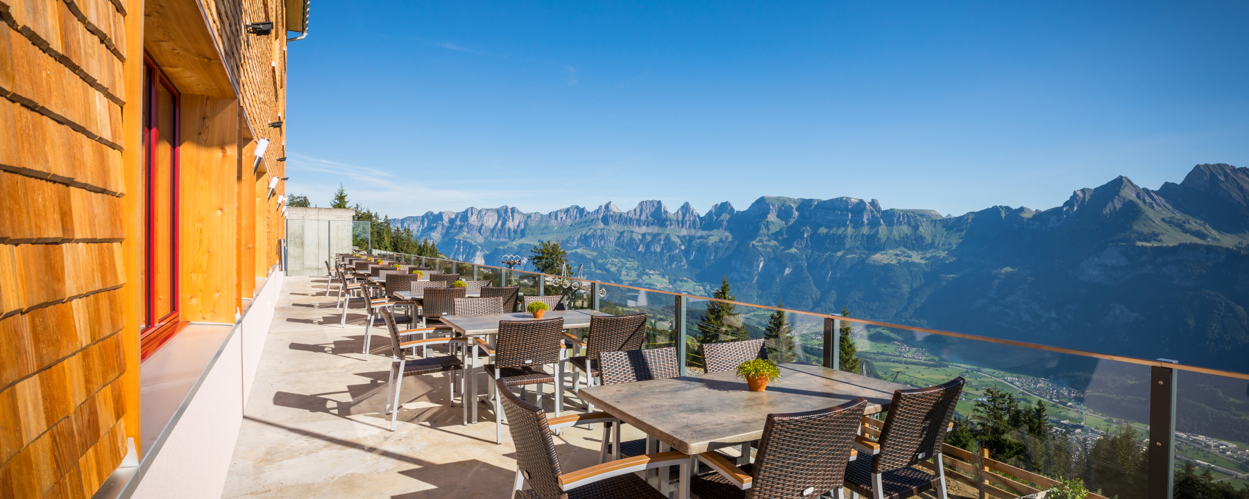 Terrasse Berghotel Schönhalden
