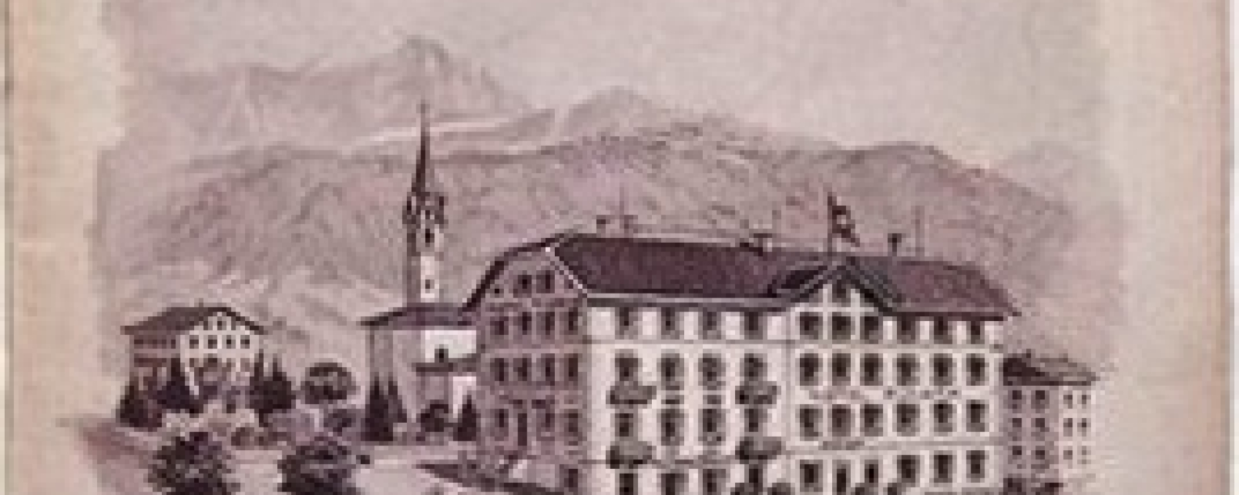 Das Hotel Pianta warb 1896 mit dem 50-seitigen Prospekt «Höhenkurort Savognin im Oberhalbstein».
