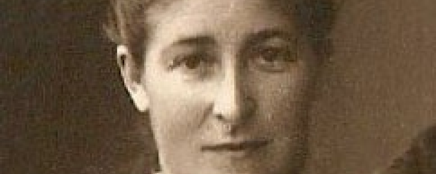 Baba Uffer – Magd der Familie Segantini und Modell für viele von Giovanni Segantinis Bildern.
