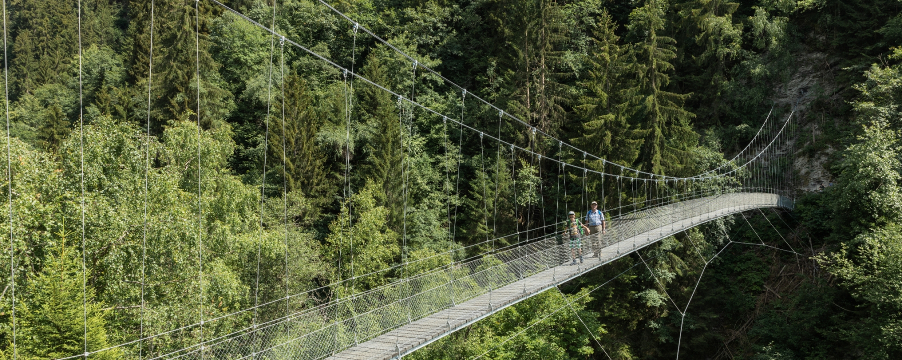 Hängebrücke Val da Tersnaus