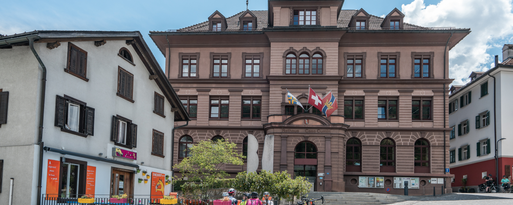 Ilanz, die erste Stadt am Rhein