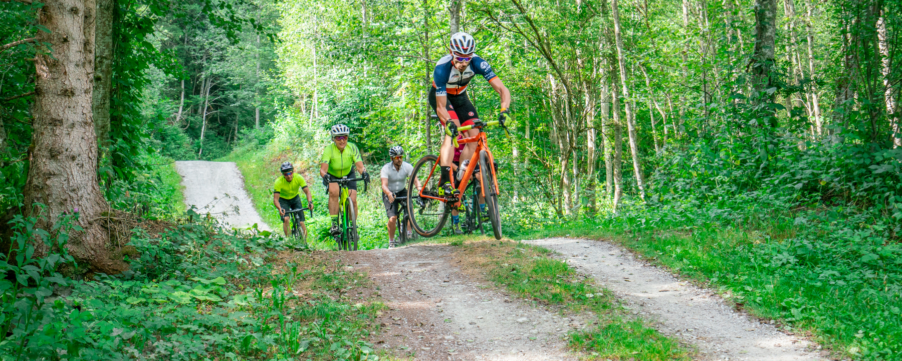 Action auf der Route
