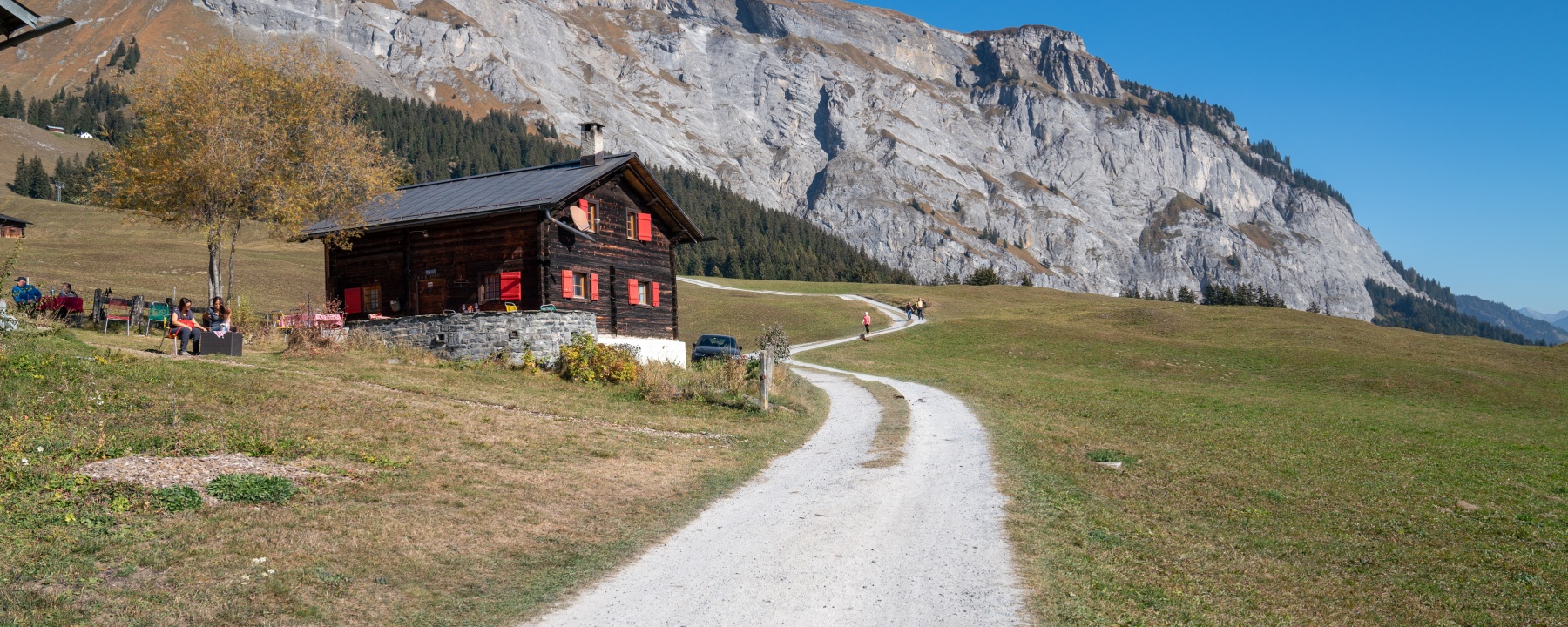 Höhenweg Foppa - Scheia - Fidaz - Flims
