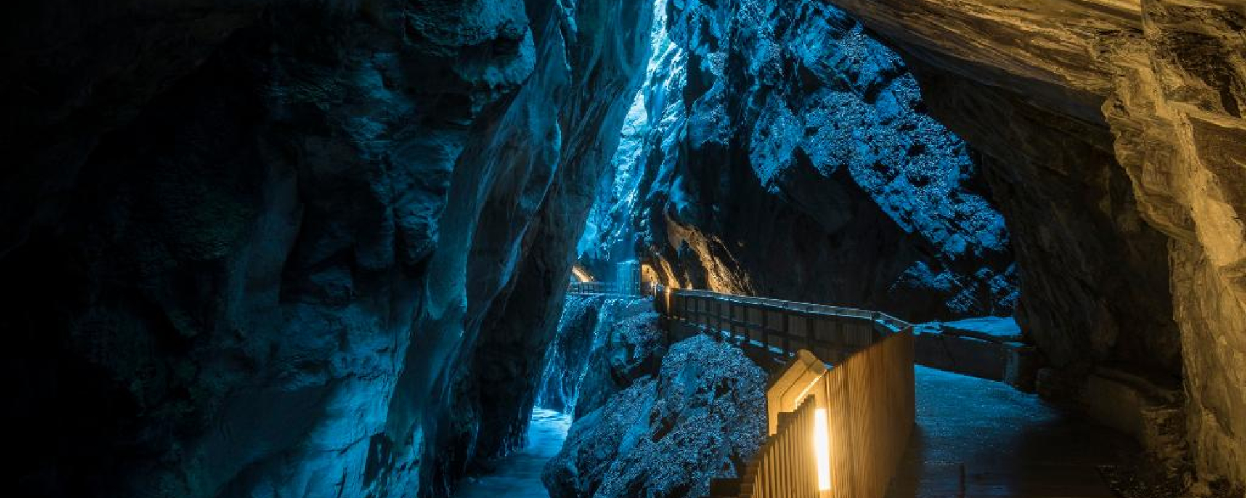 Mystische Taminaschlucht beim Alten Bad Pfäfers