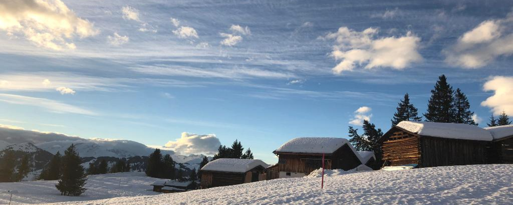 Winterwandern auf Tratza
