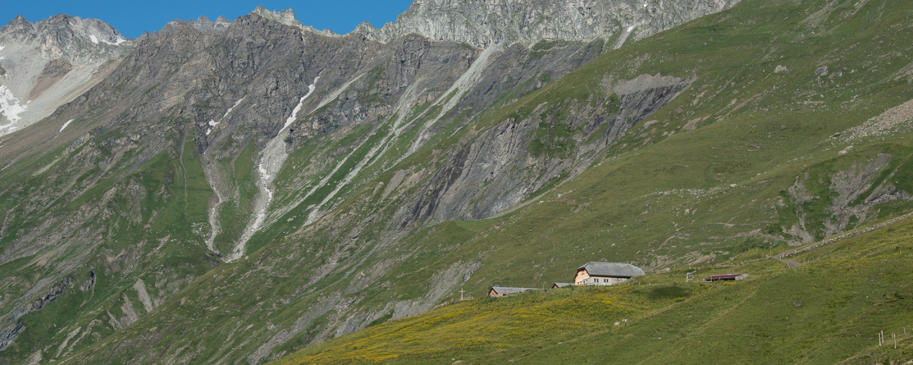 Blick auf die Glarner Hauptüberschiebung
