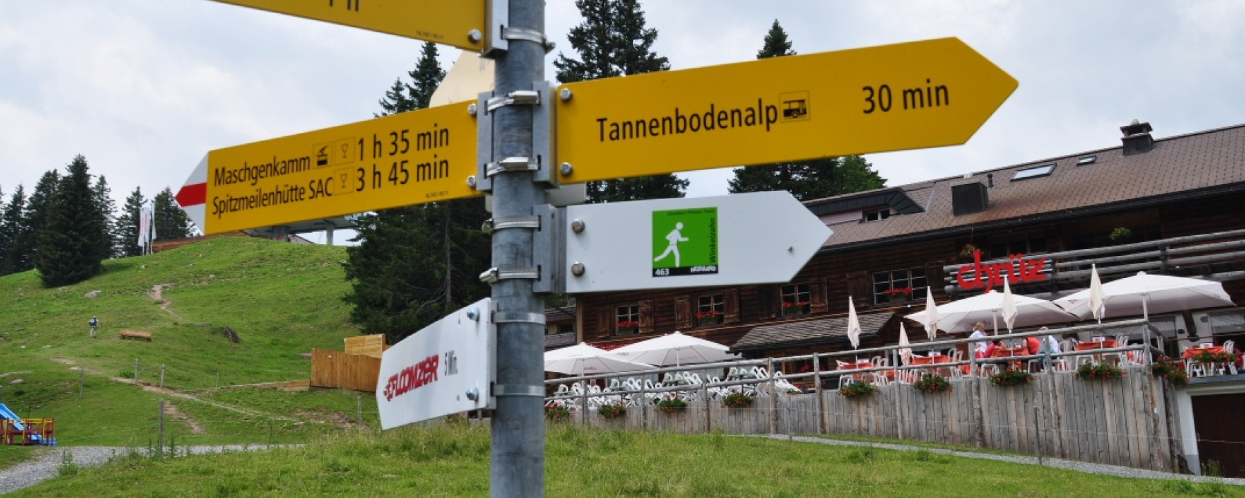 Chrüz Dort oben startet der Floomzer