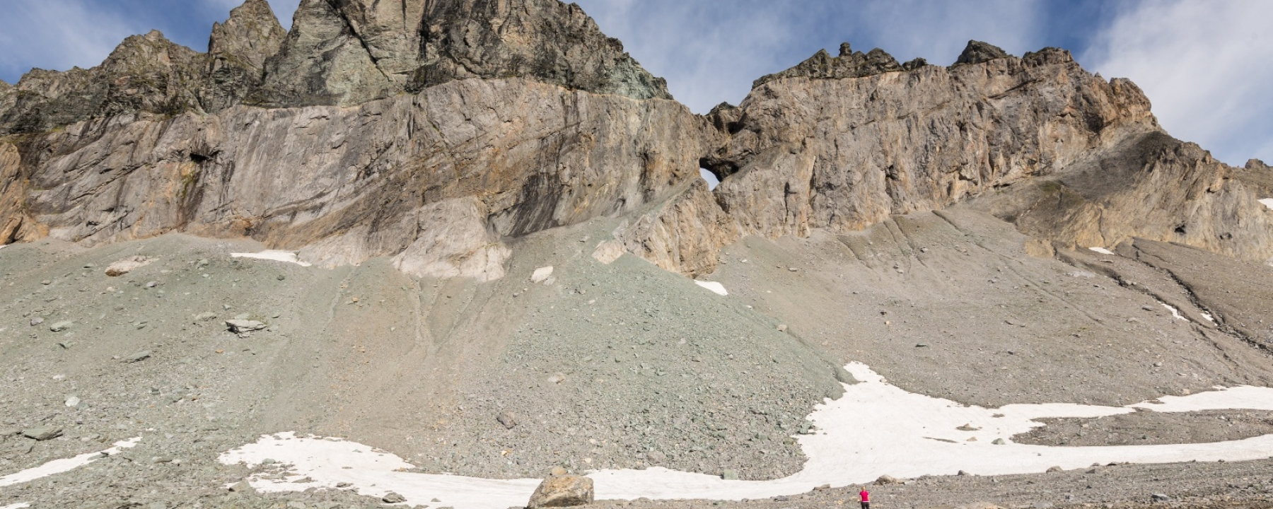 Sicht auf das Martinsloch von Bündner Seite