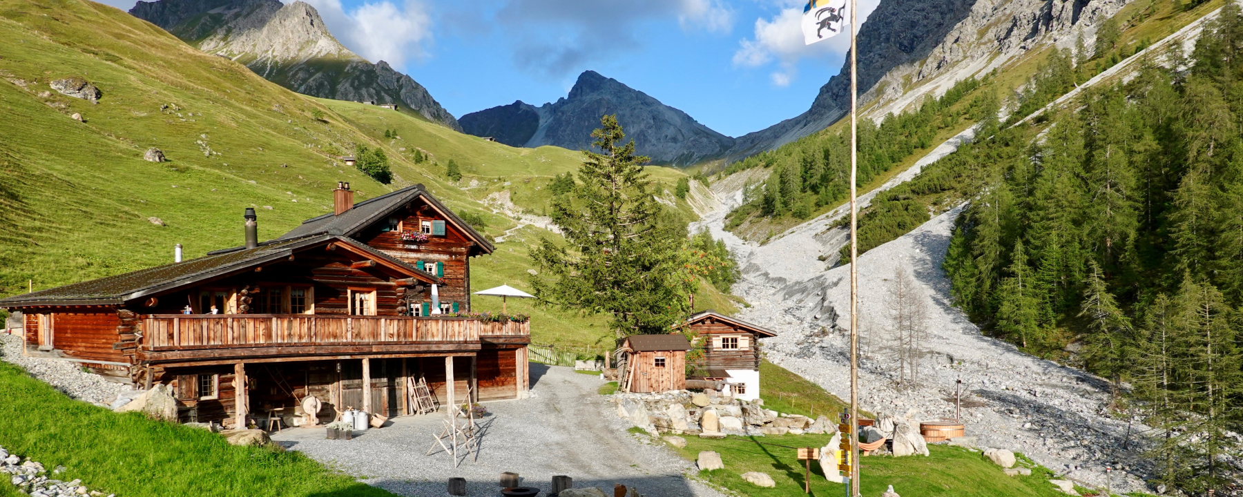Heimeli und Umgebung Sommer