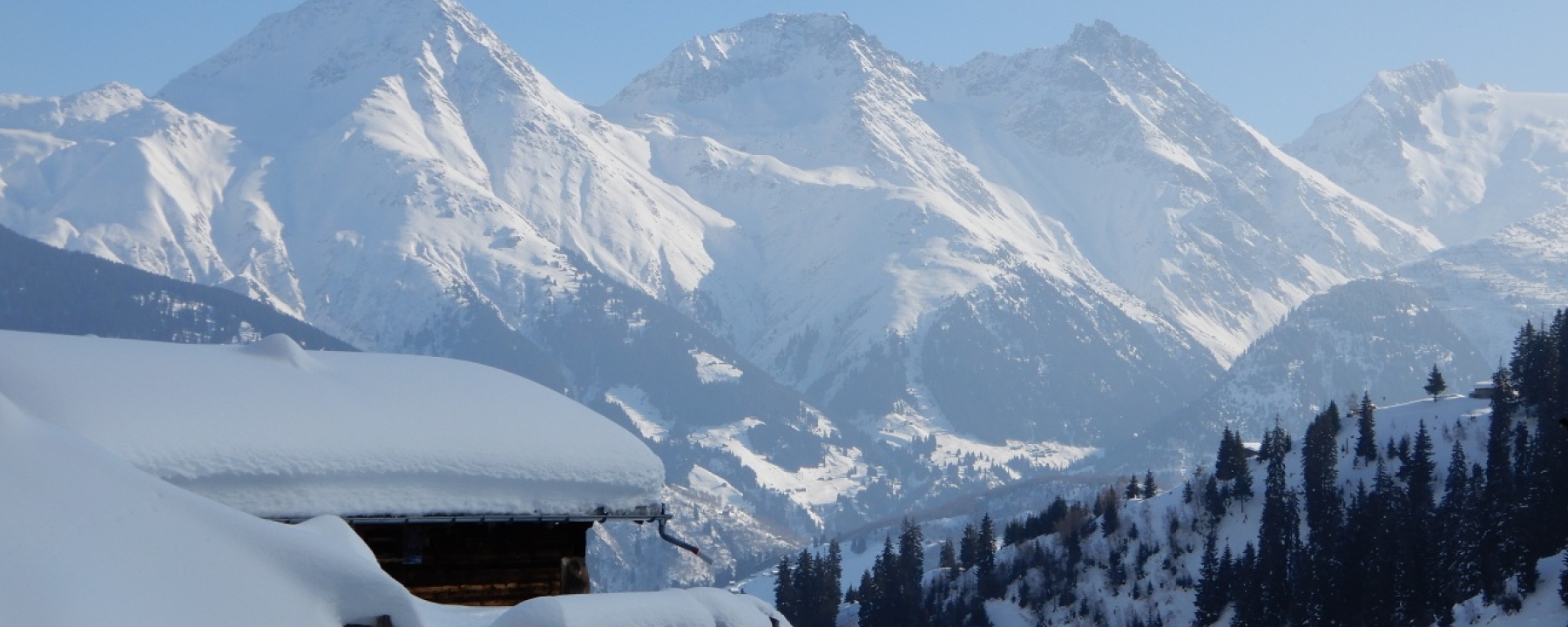 Ausblick unterwegs
