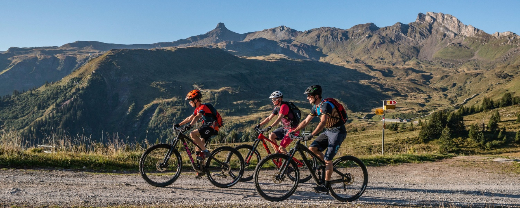 Bikeroute am Flumserberg