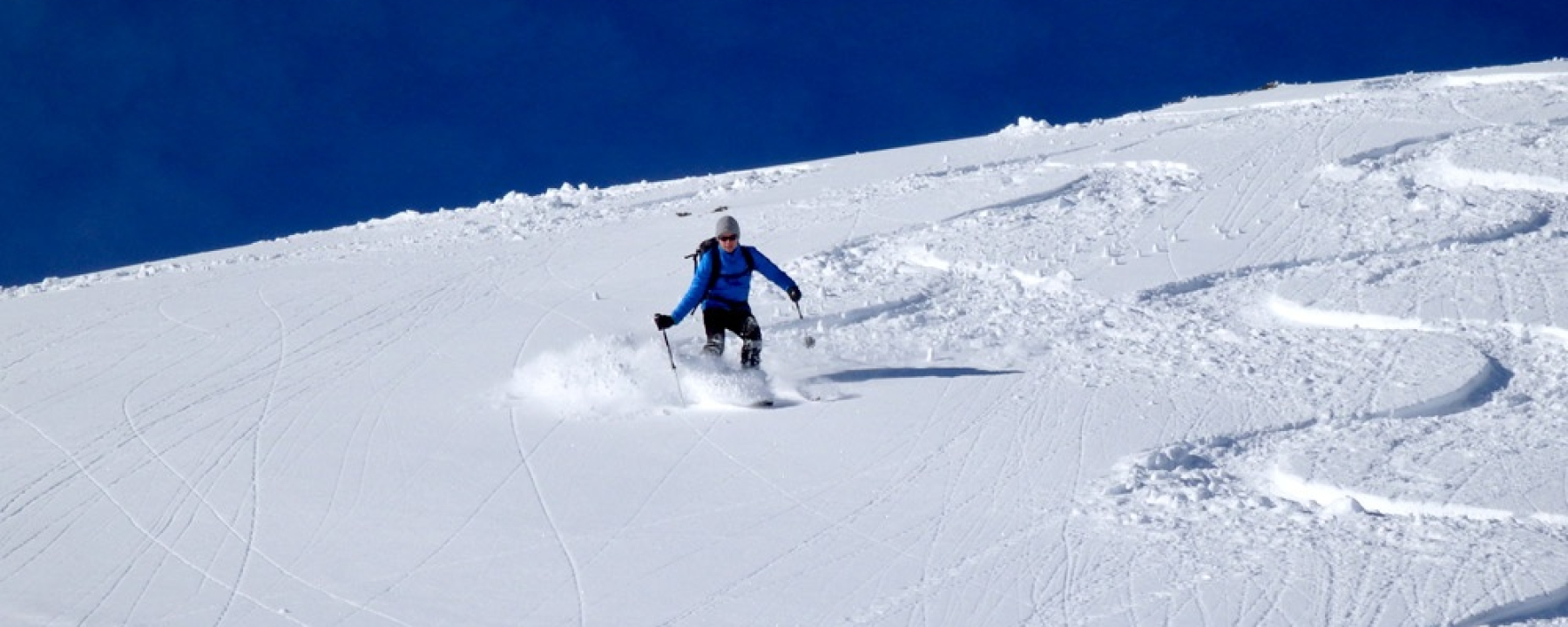 Genussvolle Abfahrt vom Hochwang