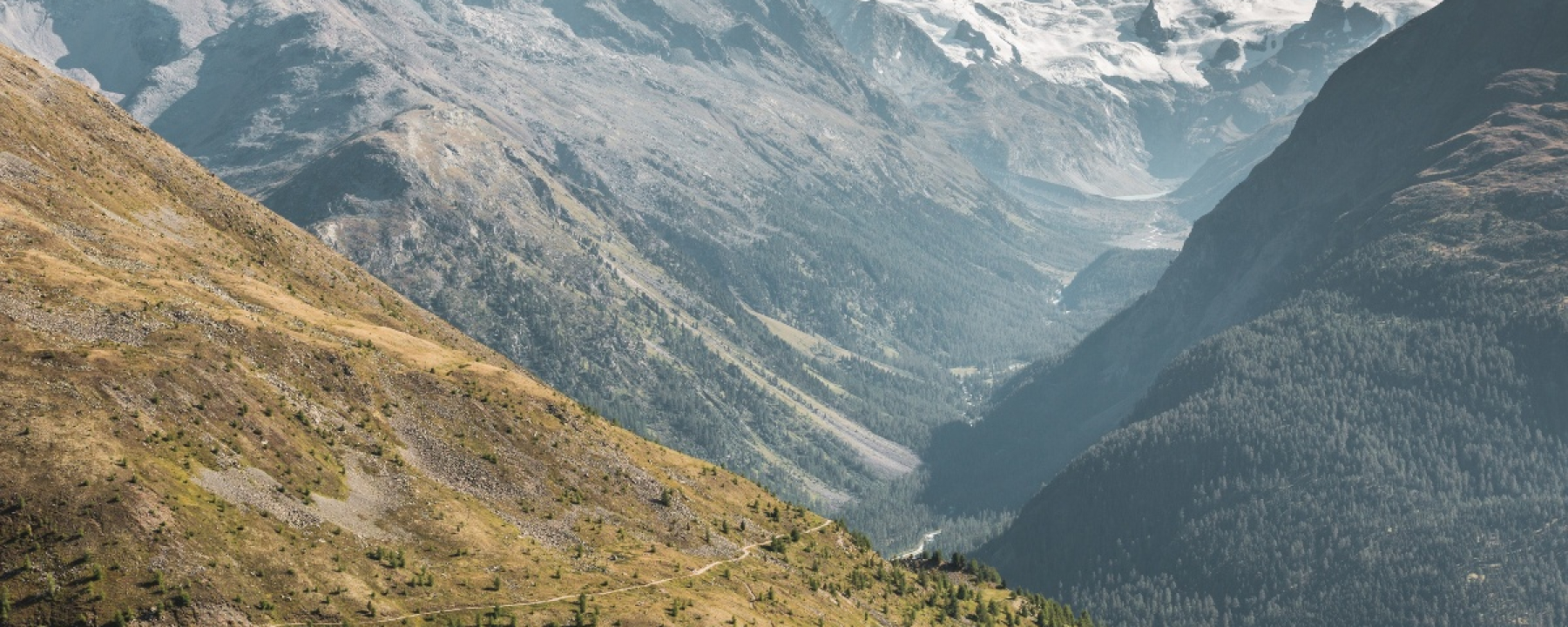 Aussicht ins Val Roseg