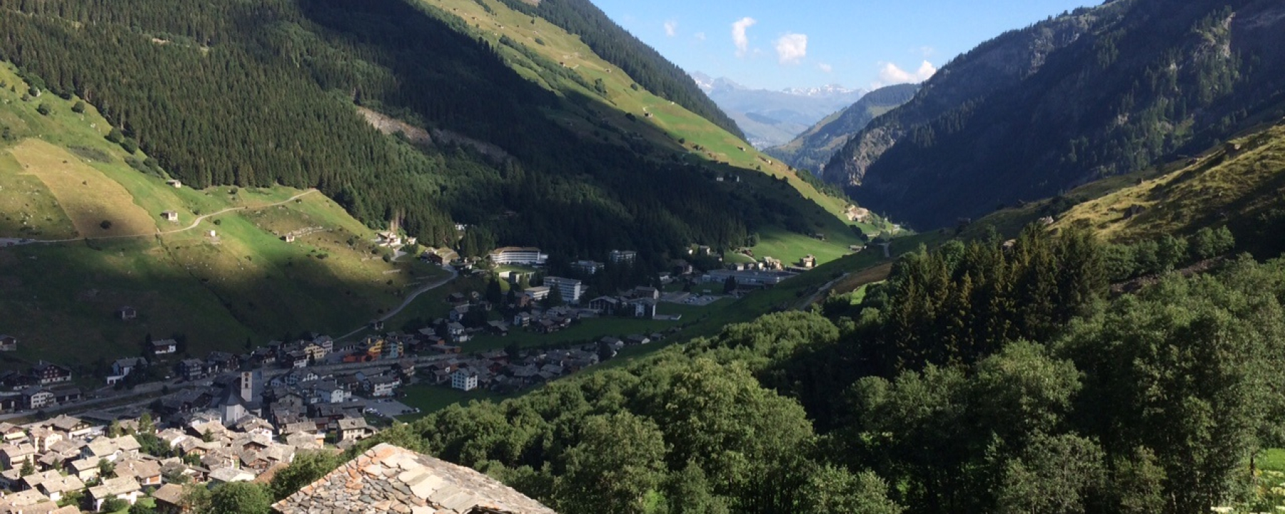 Blick nach Vals