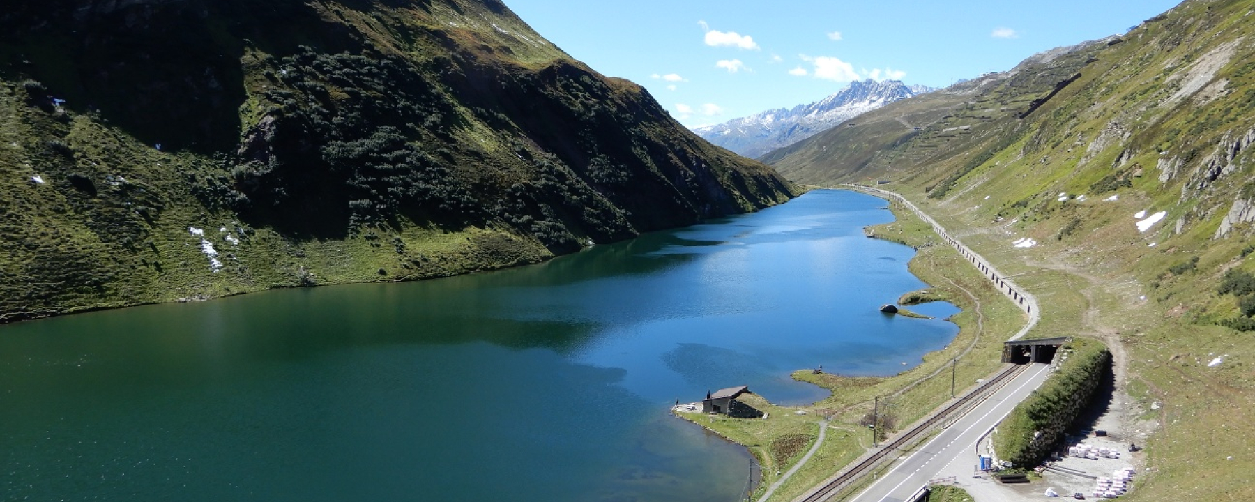 Der See von oben