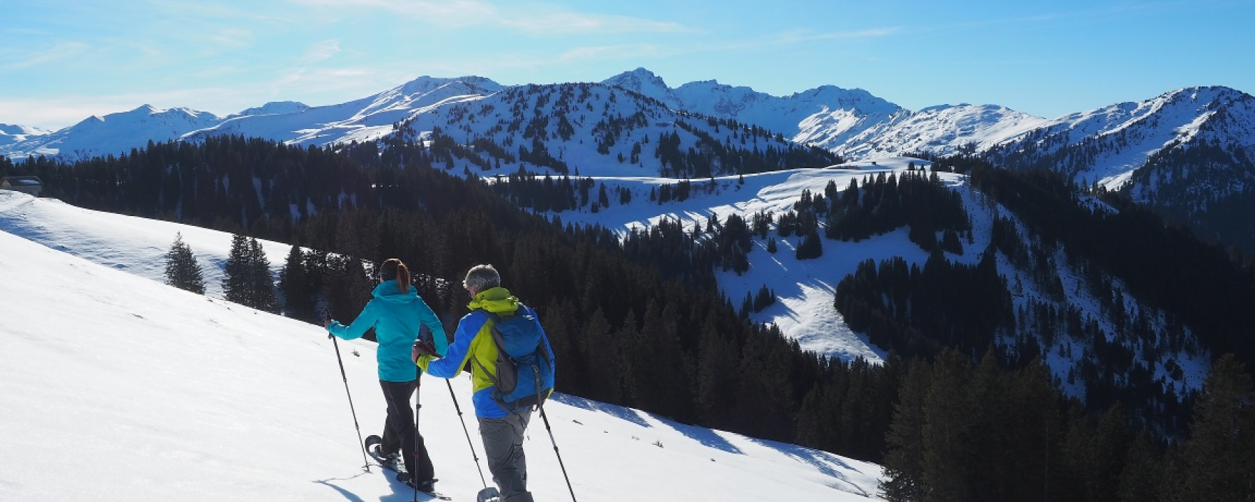 Schneeschuhtrail im Vorderprättigau