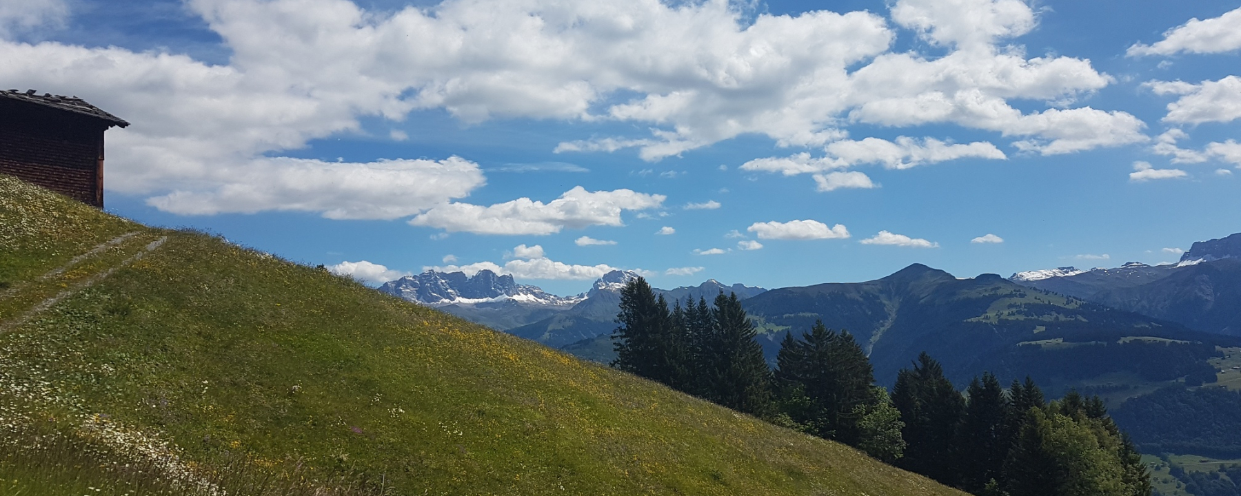 Aufstieg nach Scära